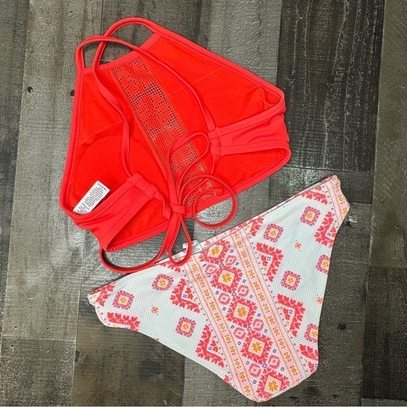 NWT Aerie High Neck Bikini Set size Small - Picture 2 of 9